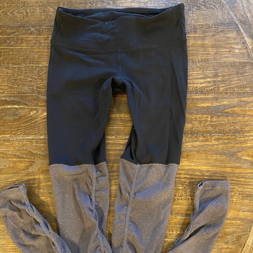 Alo yoga, goddess ribbed leggings